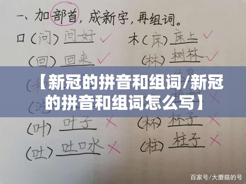 【新冠的拼音和组词/新冠的拼音和组词怎么写】