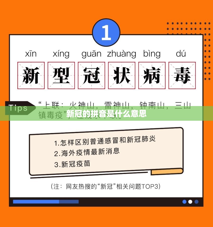 新冠的拼音是什么意思