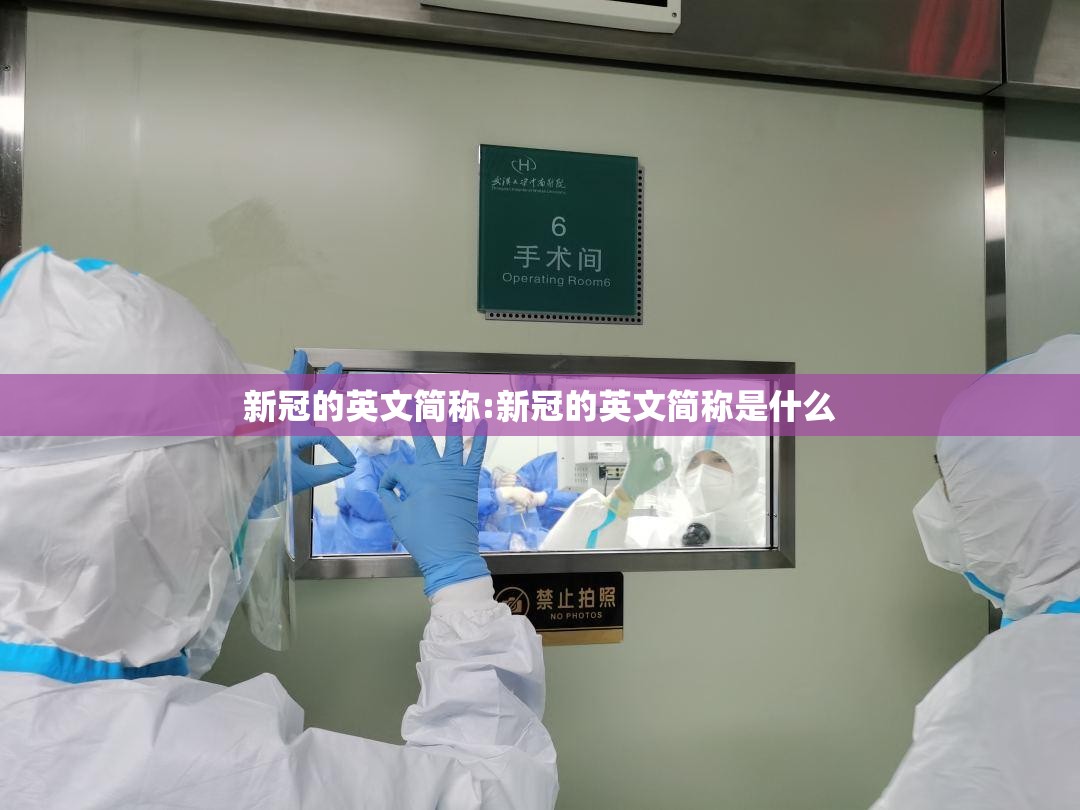 新冠的英文简称:新冠的英文简称是什么