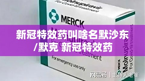 新冠特效药叫啥名默沙东/默克 新冠特效药