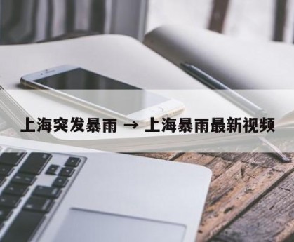上海突发暴雨 → 上海暴雨最新视频