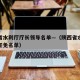 陕西省水利厅厅长领导名单—（陕西省水利厅最新任免名单）