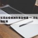河南石家庄疫情源头来自哪里 → 河北石家庄疫情起源
