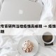多地专家研判当地疫情高峰期 → 疫情防控高峰期