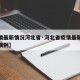 【疫情最新情况河北省·河北省疫情最新通报新增病例】