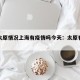 疫情太原情况上海有疫情吗今天：太原有疫情了么